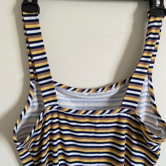 Urban Heritage Large striped thong stretchy soft bodysuit - Picture 12 of 14